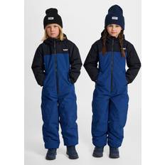 Hummel 122 Flyverdragter Børnetøj Hummel HmlJR Snowsuit WP Junior - Blå/Sort