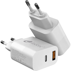 30W Dual USB Wall Charger White