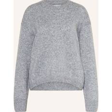 Marc O'Polo Tröjor Marc O'Polo Pullover Longsleeve Round Neck Herr Pikétröja - Grey Granite Melange