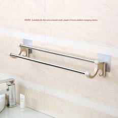 Double Rod Stainless Steel Towel Bar