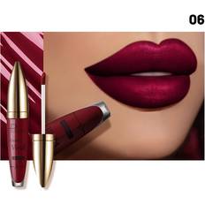 Makeup Temu Pudaier Matte Red Lipstick Berry Shades - Moisturizing Formula