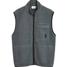 Men - Organic Vests Armedangels Aableo Fleece Vest - Grey