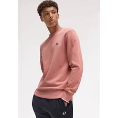 Fitness & Gym - Orange Jumpers Fred Perry Sweatshirt Col Rond - Rose