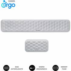 Silver Mouse Pads Subblim Silver Gaming Mouse Mat SUBMP-04E011
