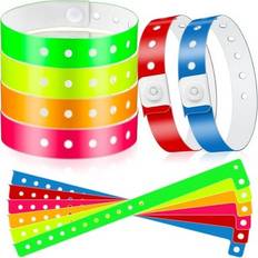 Wristbands Sodial Vinyl Plastic Event Wristbands 48pcs