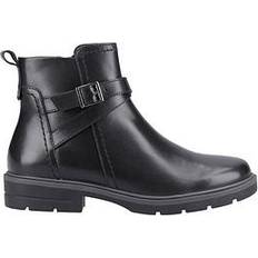 Foam Ankle Boots Hush Puppies Tove Leather Ankle Boots - Black