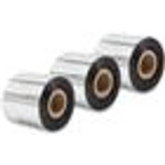 Ribbons on sale VHBW Thermal Ribbon Compatible Valentin Genio 216 Label Printer 60 mm x 300 m Wax-Plus Black