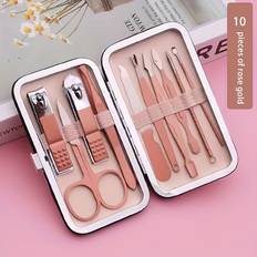Nagelprodukter Temu Professional Nail Care Kit Stainless Steel - Stainless Steel