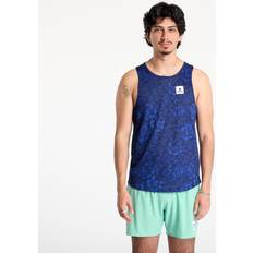 Flower Combat Singlet Blue