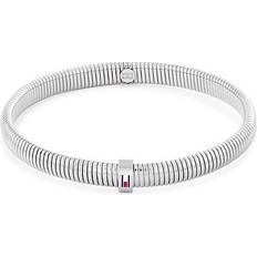 Tommy Hilfiger Stela armband Tommy Hilfiger Stainless Steel Stretch Bracelet - Silver