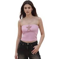 Shein Women Tube Top Strapless Backless Vest
