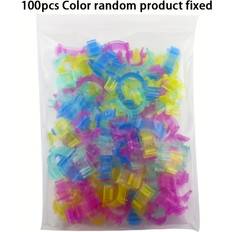 Yarn Holders Temu 100pcs Plastic Bobbin Holders Clips