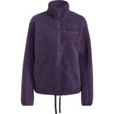 Adidas Unisex Sweatere adidas Terrex Xploric High Pile Fleece Pullover Sweatshirt - Aurora Plum