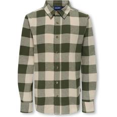 Barnkläder Only & Sons Osjgudmund Junior Skjorta Khaki
