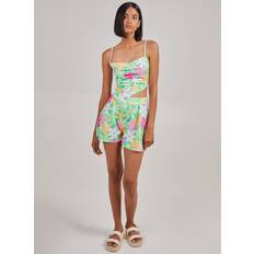 Multicoloured Tank Tops Daisy Print Cami Top - Pink Vanilla