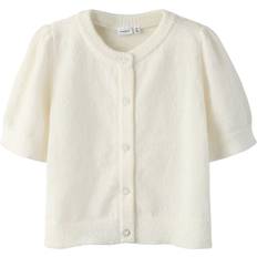 Name It Genbrugsmaterialer Trøjer Name It Strikket Cardigan - Uldhvid