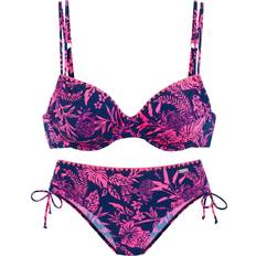 Bikinisæt Venice Beach Kensi Bikini Set Bügel Bikini Set - Marine Pink