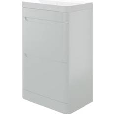 Malmo Gloss White Freestanding Vanity Unit 500 x 350mm