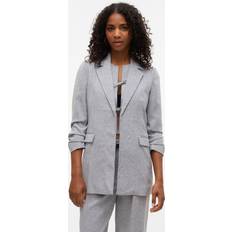 Dame - Hvid Blazere Vero Moda Blazer VMTAMMI - Hvid Meleret