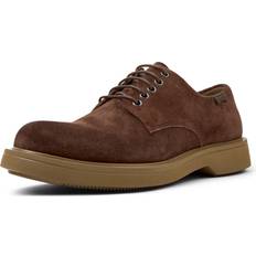 Herre - Ruskind Oxford Camper Norman Brune Lædersko Fast Blonder Casual - Brun