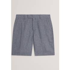 Ted Baker Byxor & Shorts Ted Baker Blue Kenleys Linen Shorts