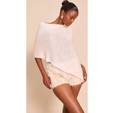 Capes & Ponchos PrettyLittleThing Fine Knit Poncho Style Top
