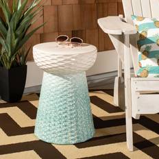 Newnan Stool Ocean Blue 45.72cm H x 31cm W x 31cm D
