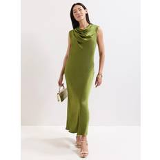 Phase Eight Hallie Satin Midi Dress - Green