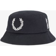 Fred Perry Bomull Accessoarer Fred Perry Solhatt Med Stor Logga - Svart
