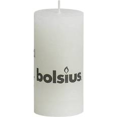 VidaXL Candlesticks, Candles & Home Fragrances vidaXL Bolsius Rustic Pillar Candles 100 x 50 mm White Candle