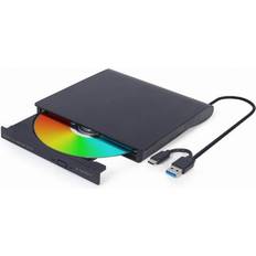 External USB DVD Drive Black DVD-RW
