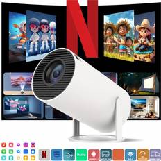 Temu Mini Portable Smart Projector Wifi 6