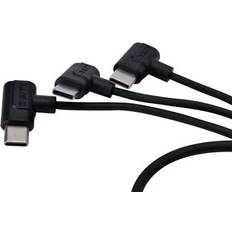 SPD-HR3U 4-Pin Hirose To Triple USB-C Cable