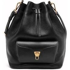 Sacs Seau Coccinelle Beat Generation Large Shoulder Bag - Noir