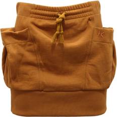 Kenzo Nederdele Kenzo Fleece Mini Uld Nederdel Med Felpa Foring - Brun
