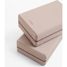 Yoga Block Pack Brown Tan
