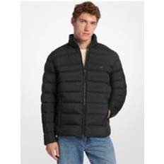 Nylon Puffer Jacket - Black