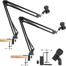 Torribaly Boom Mic Arm Desk Microphone Stand 3/8I