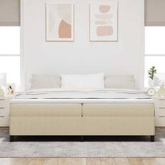 200 cm - Grøn Rammesenge vidaXL Sengestel Grågrøn 200 x 200 cm Corduroy Rammeseng