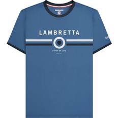 Lambretta Clothing Lambretta Mens Classic Logo Target Retro Mod Ska T-shirt