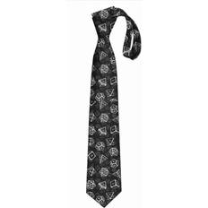 Men - White Ties BearLad Men's Tie Printed Skinny Tie Necktie - White
