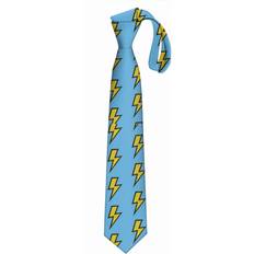 Men - Yellow Ties BearLad Men's Tie Printed Skinny Tie Necktie - Yellow