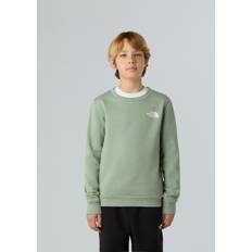 The North Face L Sweatshirts The North Face Teens Simple Dome Crew Sweatshirt - Moss