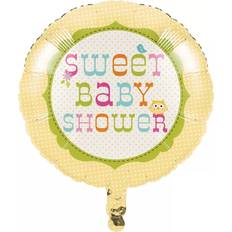 Globos Creative Party Globo de Papel Aluminio Búho Sweet Baby Shower