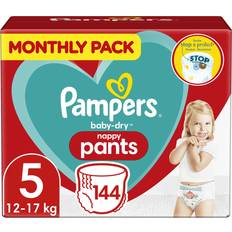 Pampers Baby Nappy Pants Size 5