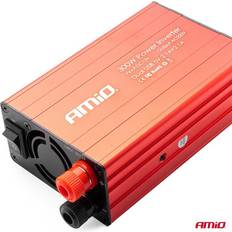 Amio Spændingsomformer 12V 220V 300W 600W 2xUSB