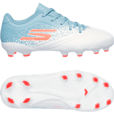 Turquoise Sport Shoes Skechers Toddler Razor 15 Firm Ground Football Boots - White