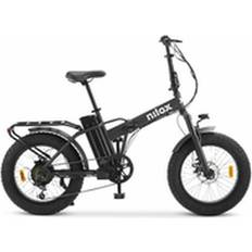 Blå El-mountainbikes Nilox X8 Pro Elektrisk Cykel 20 Blå