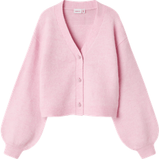 Name It Rosa Överdelar Name It Sweet Dreams Kids Stickad - Rosa