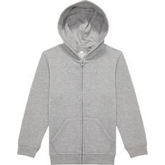 9-12M Hoodies Children's Clothing B&C Collection ID.334 Full Zip Hoodie - Grey